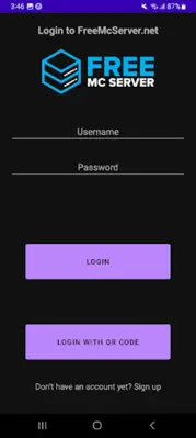 FreeMcServer.net android App screenshot 4